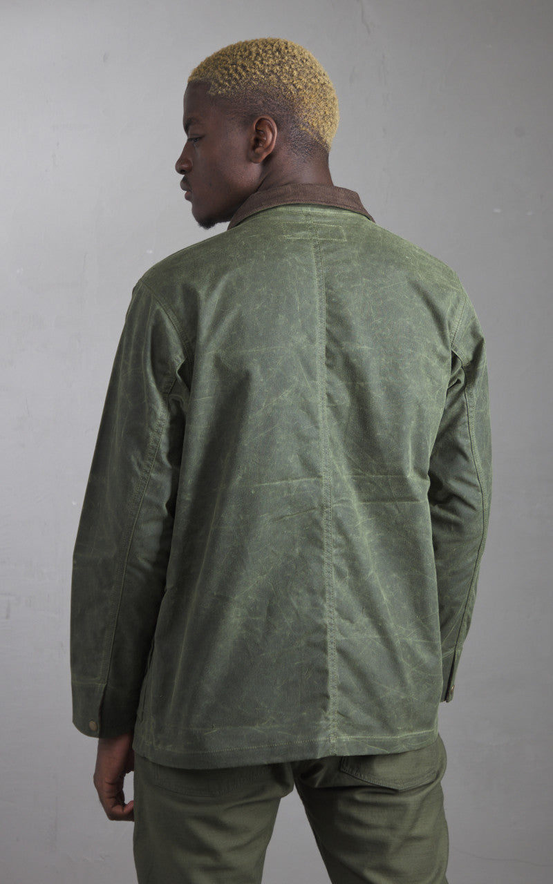 Rogue Territory Hunter Supply Jacket Waxed Olive