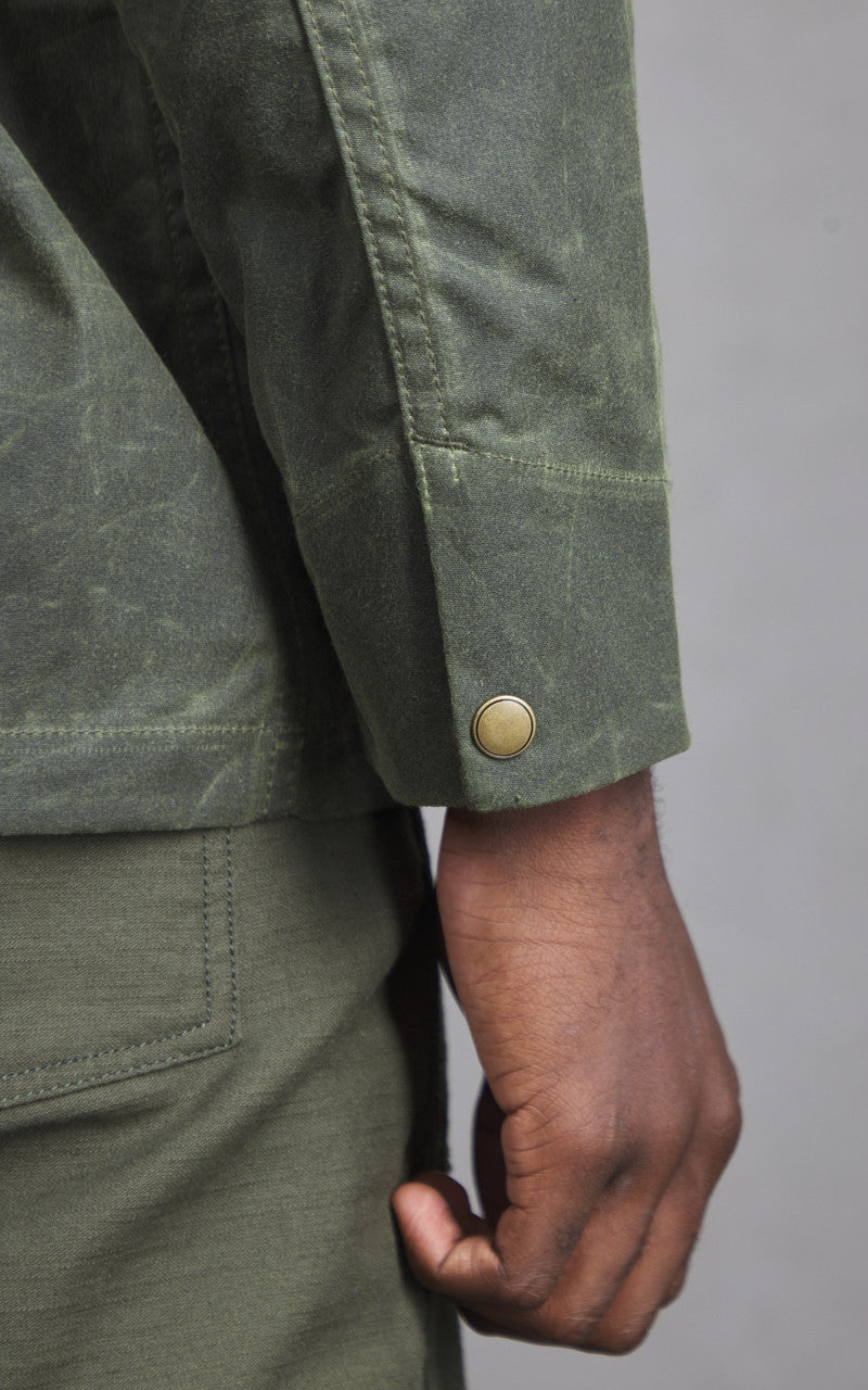Rogue Territory Hunter Supply Jacket Waxed Olive