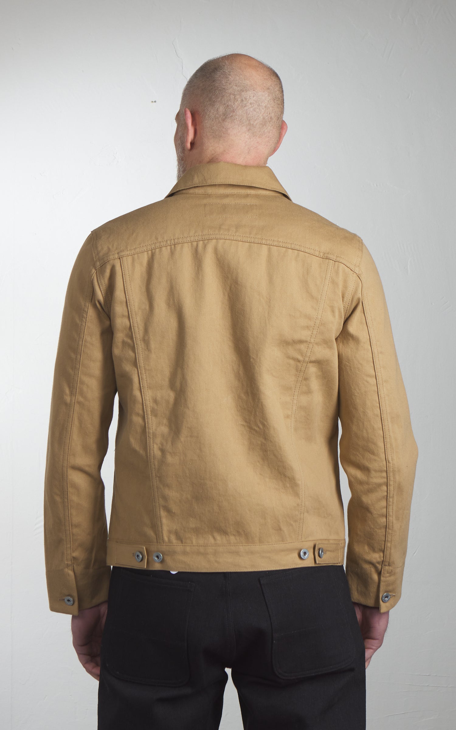 Rogue Territory Supply Jacket Rinsed Selvedge Tan 13.5oz