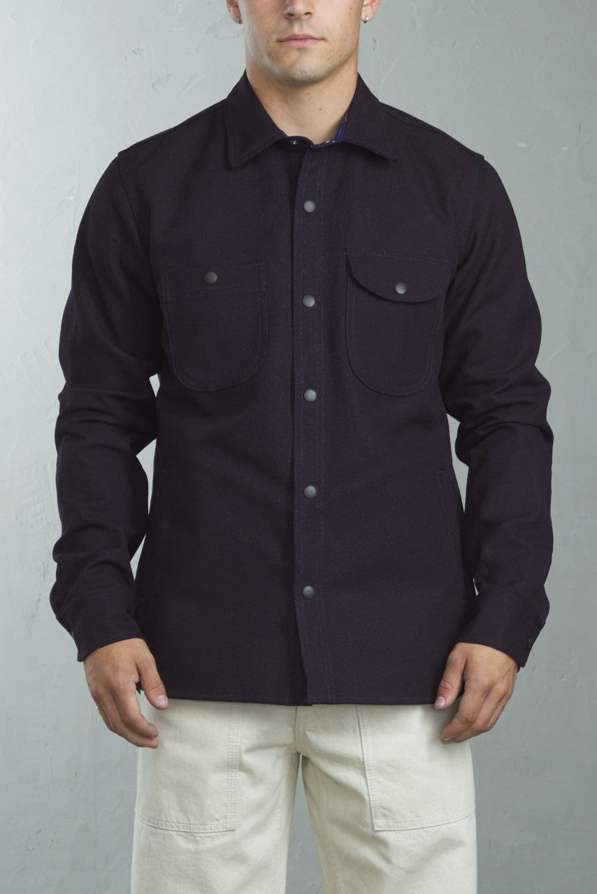 Rogue Territory Service Shirt Selvedge Canvas Indigo 15oz