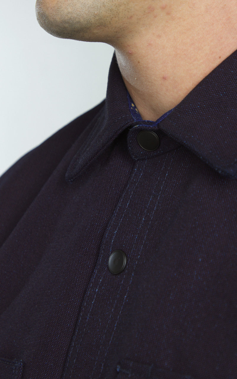 Rogue Territory Service Shirt Selvedge Canvas Indigo 15oz
