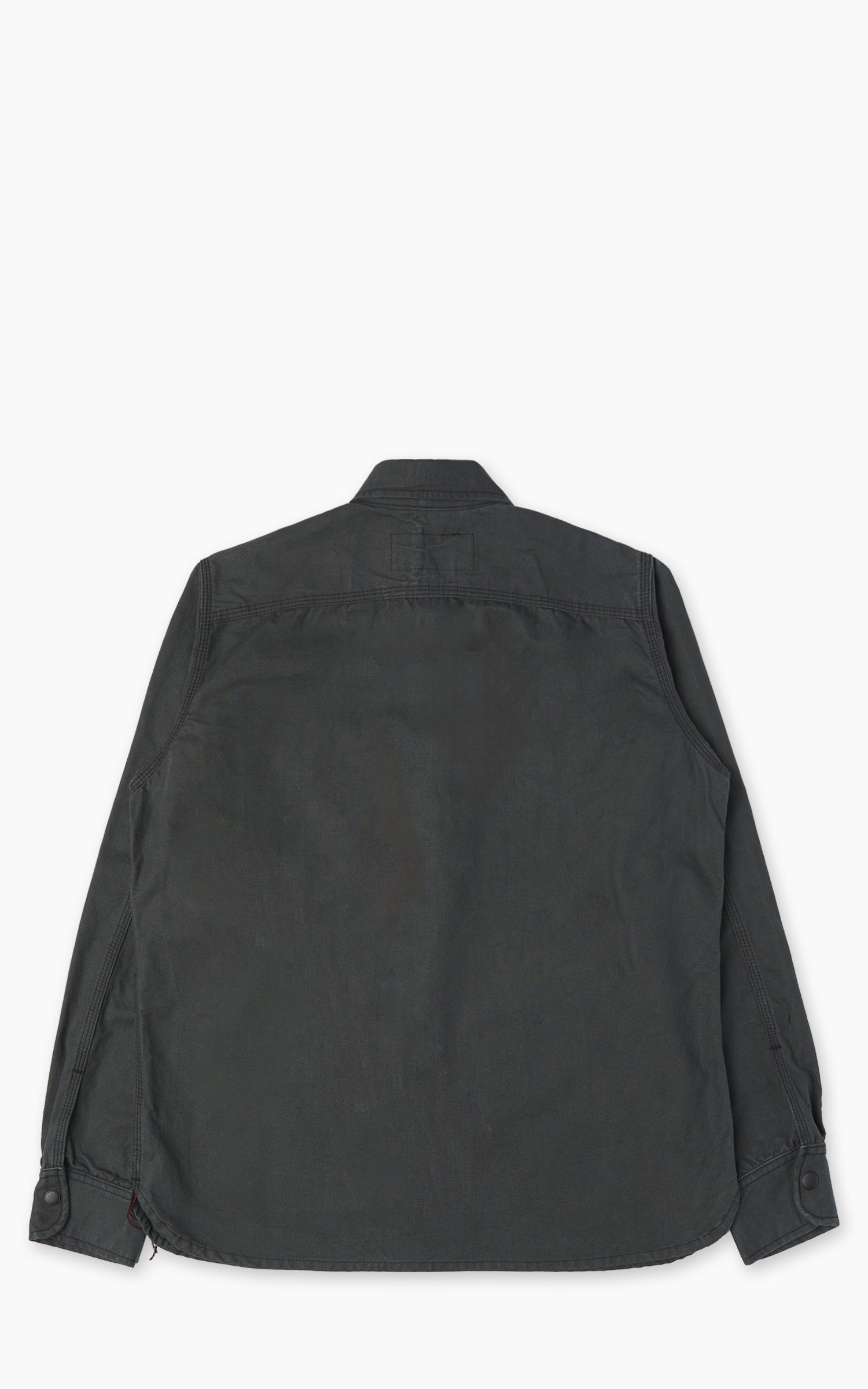 Rogue Territory Work Shirt Dyed Canvas Selvedge Ash