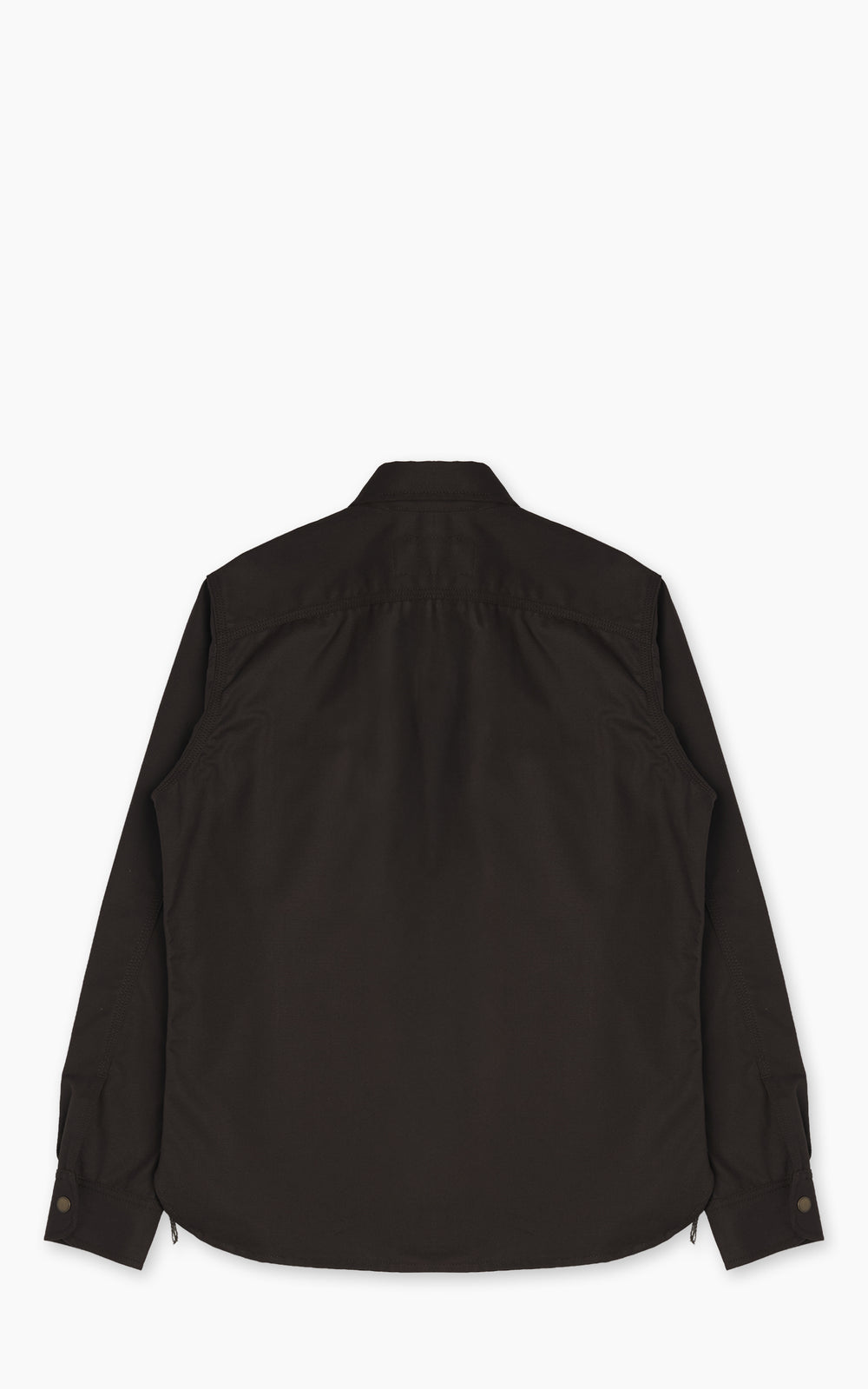 Rogue Territory Work Shirt Selvedge Canvas Dyed Brown