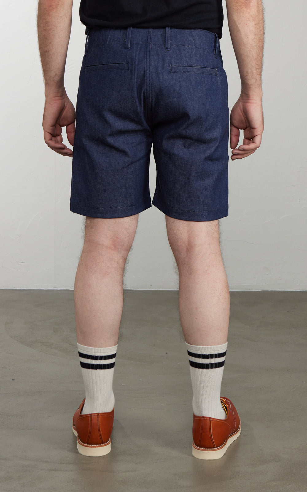 Rogue Territory Infantry Shorts Denim Selvedge Indigo 11oz