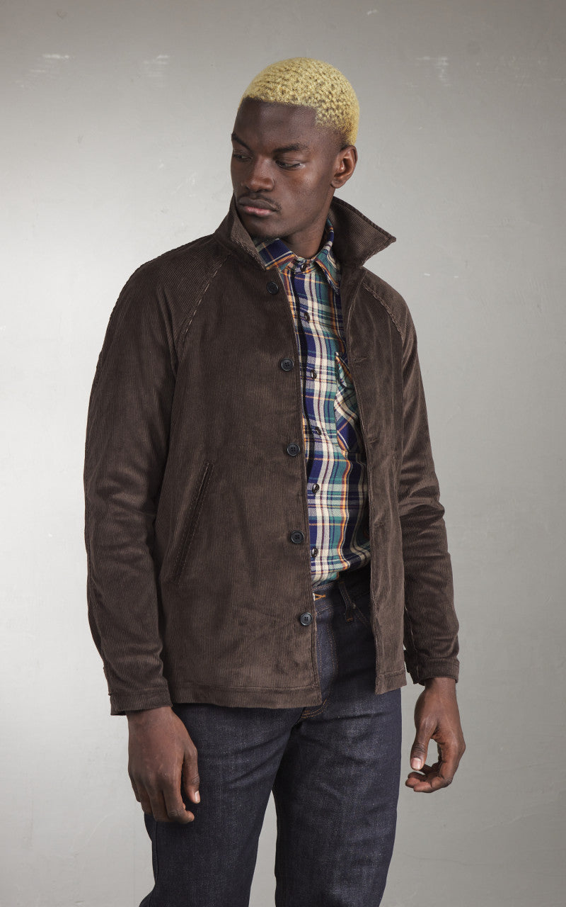 Rogue Territory Peacoat Corduroy Brown