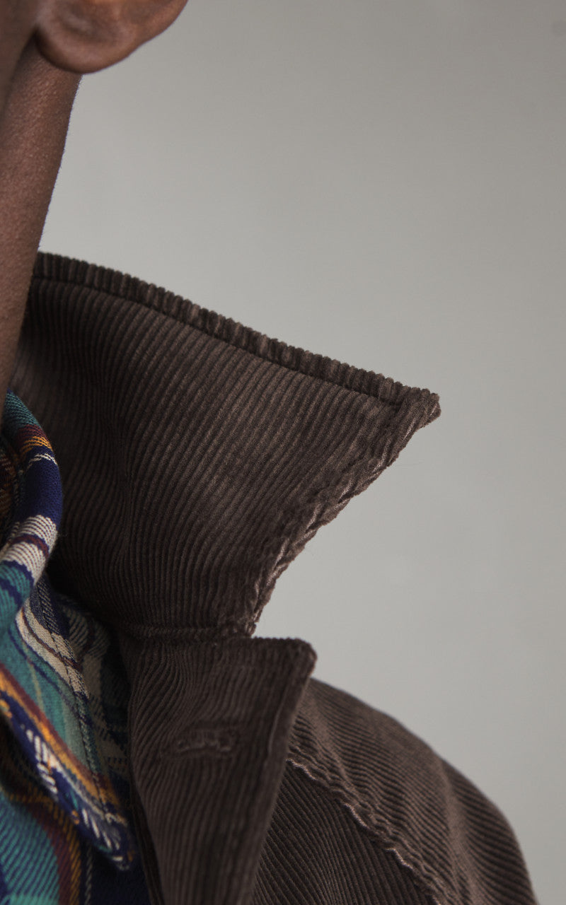 Rogue Territory Peacoat Corduroy Brown