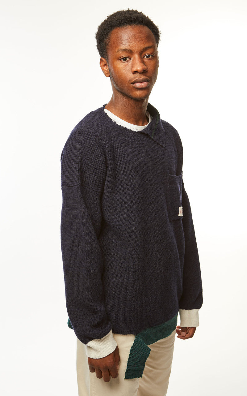 Marni Roundneck Knit Sweater Iris
