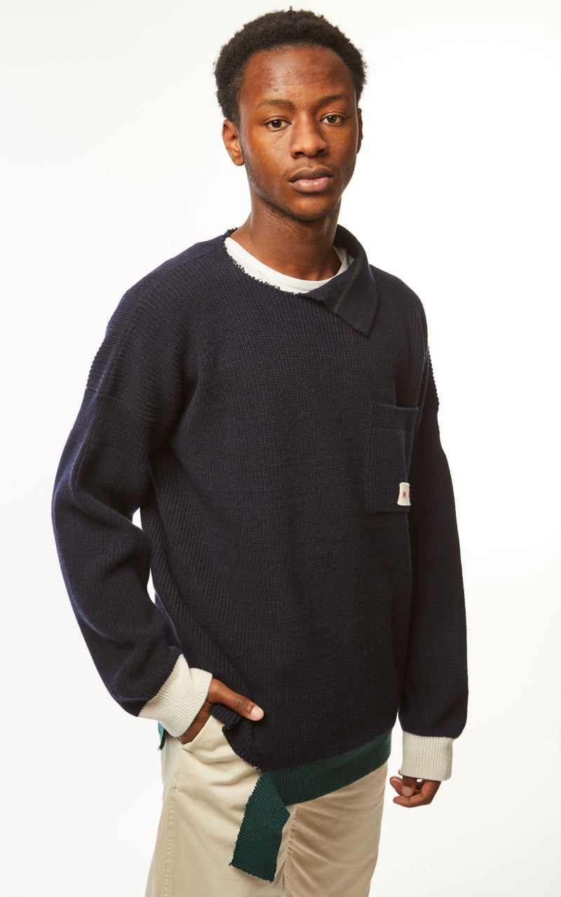 Marni Roundneck Knit Sweater Iris