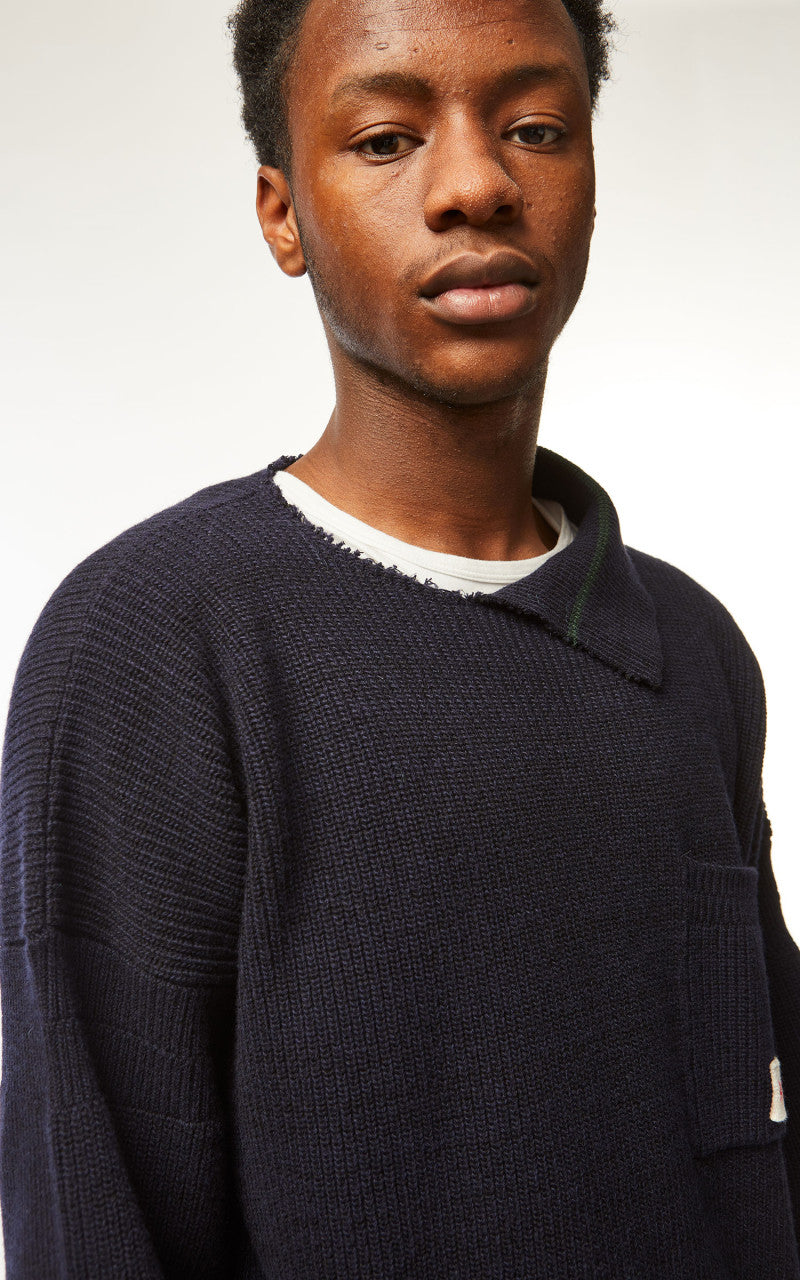 Marni Roundneck Knit Sweater Iris