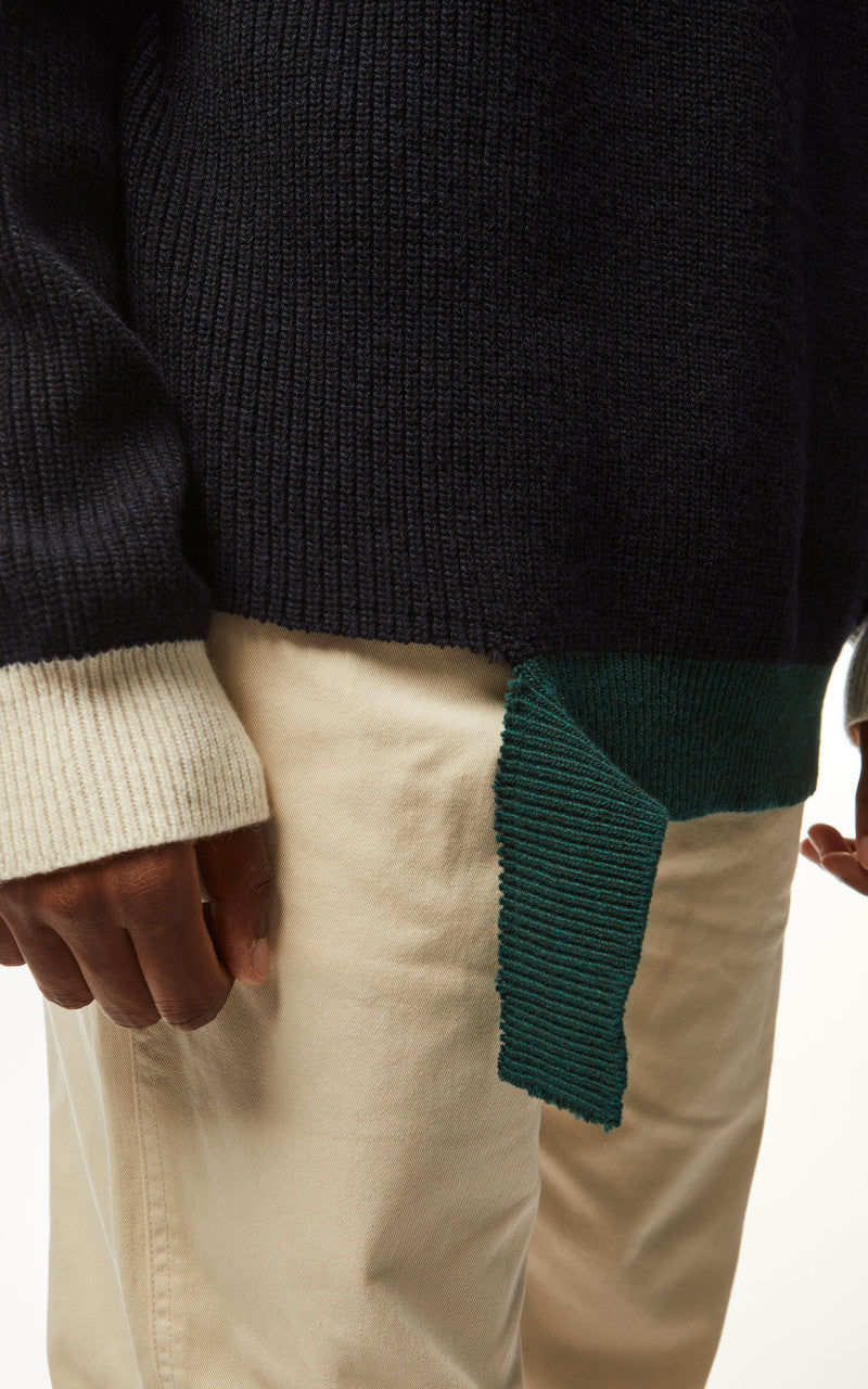 Marni Roundneck Knit Sweater Iris