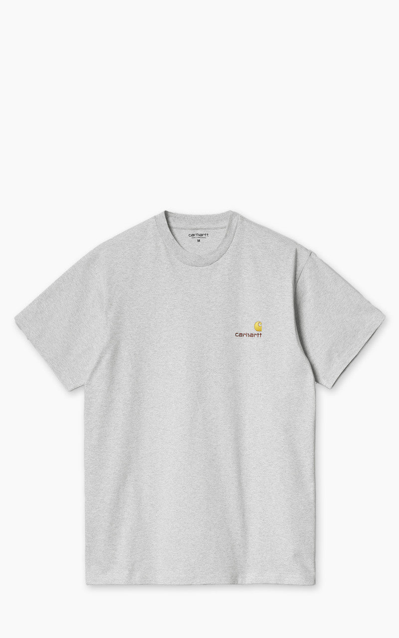Carhartt WIP S/S American Script T-Shirt Ash Heather