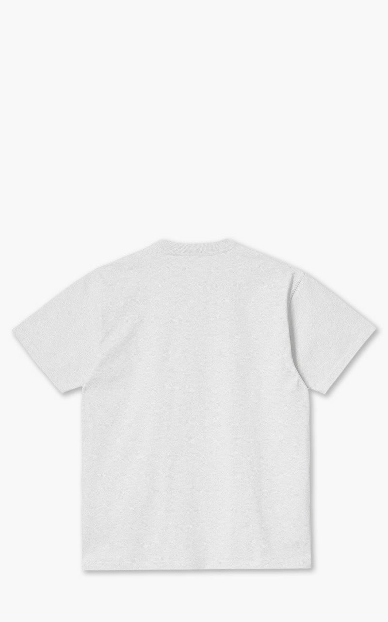 Carhartt WIP S/S American Script T-Shirt Ash Heather
