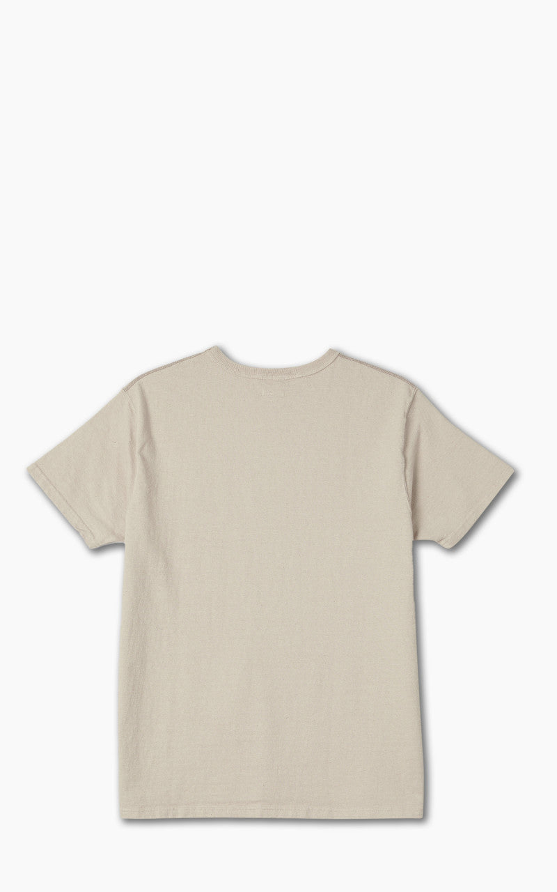 Samurai Jeans SJST-SC01 Japanese Cotton Made Crew Neck Tee Kuri Light