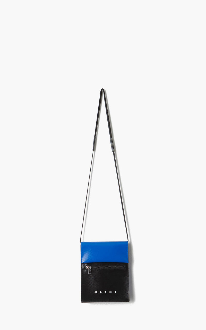 Marni Pouch On Strap Bag Royal/Black