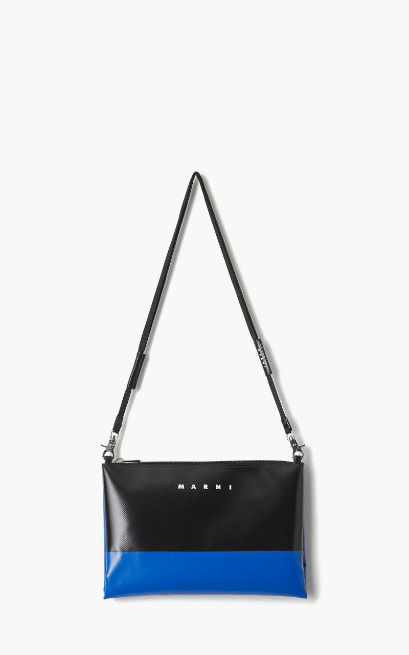 Marni Crossbody Pochette Bag Royal/Black