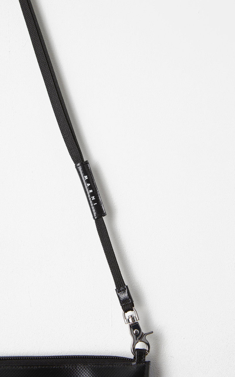 Marni Crossbody Pochette Bag Royal/Black