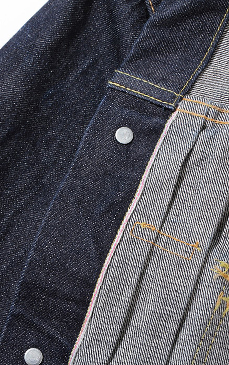 Sugar Cane SC11953 Type-2 Denim Jacket 1953 Model One Wash Indigo