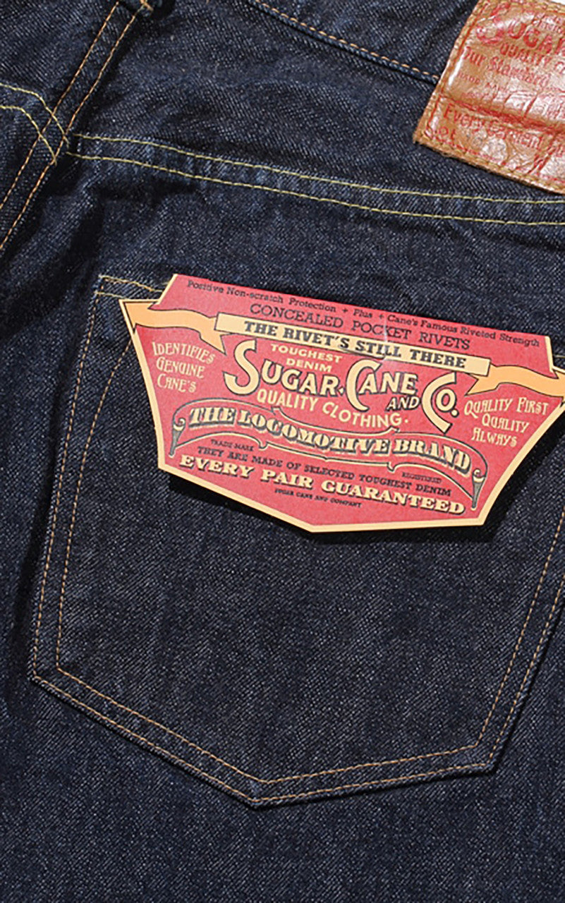 Sugar Cane SC41947 Standard Denim 1947 Model One Wash Indigo
