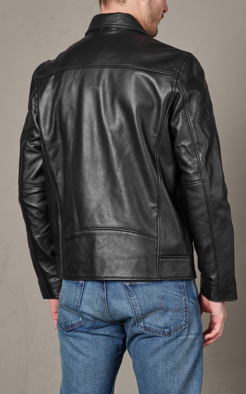 Schott NYC LC Tampa Leather Jacket Black