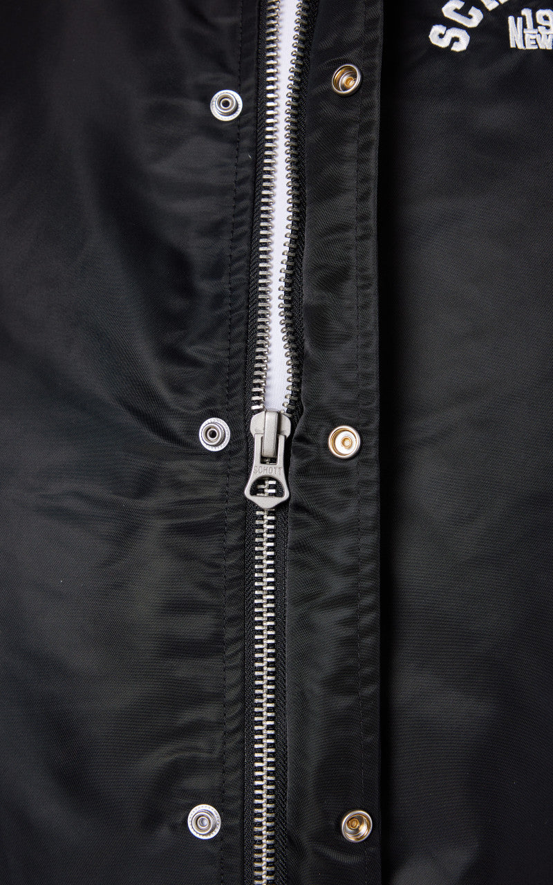 Schott NYC Princeton1 Varsity Jacket Black