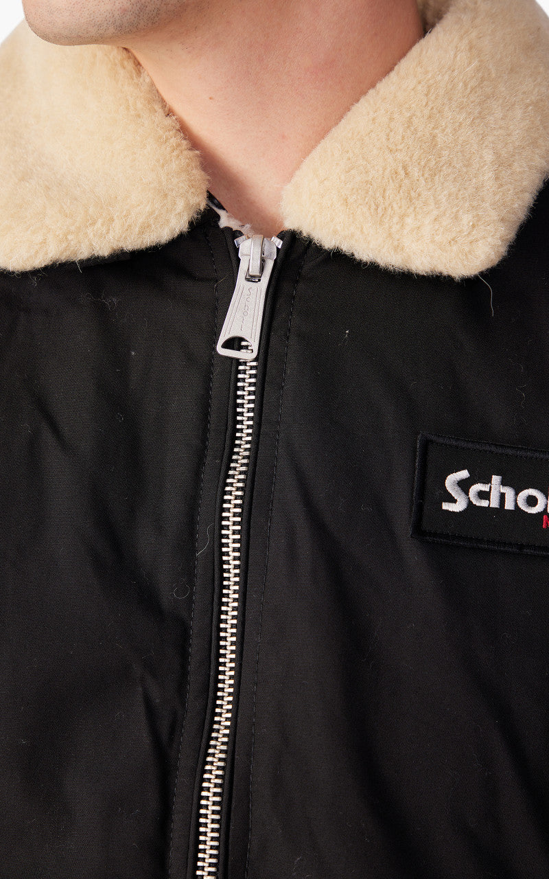 Schott NYC B18 Pilot Jacket Black