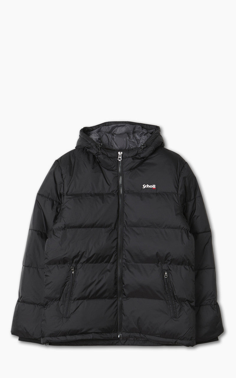 Schott NYC Idaho Uniseks donsjack, Marine., S Schott NYC Idaho Uniseks donsjack, Marine., S