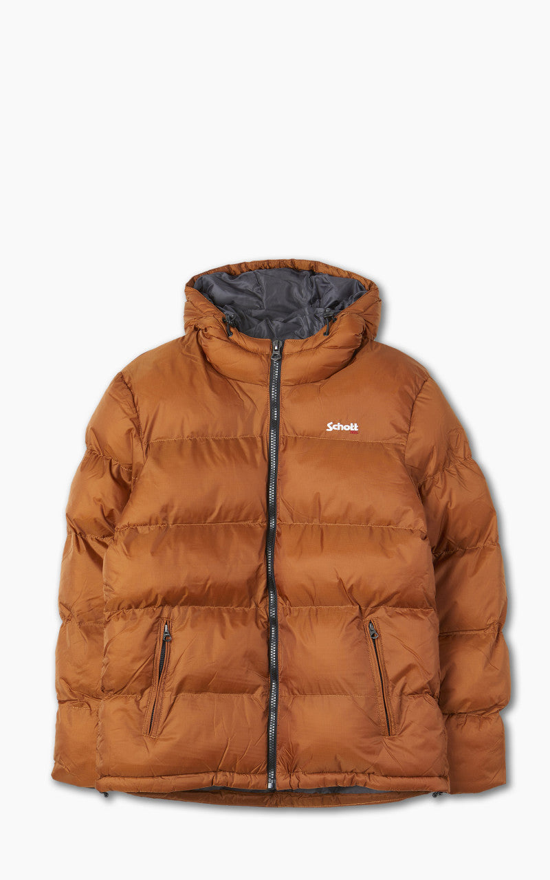 Schott NYC IDAHO2 Puffer Jacket Rust