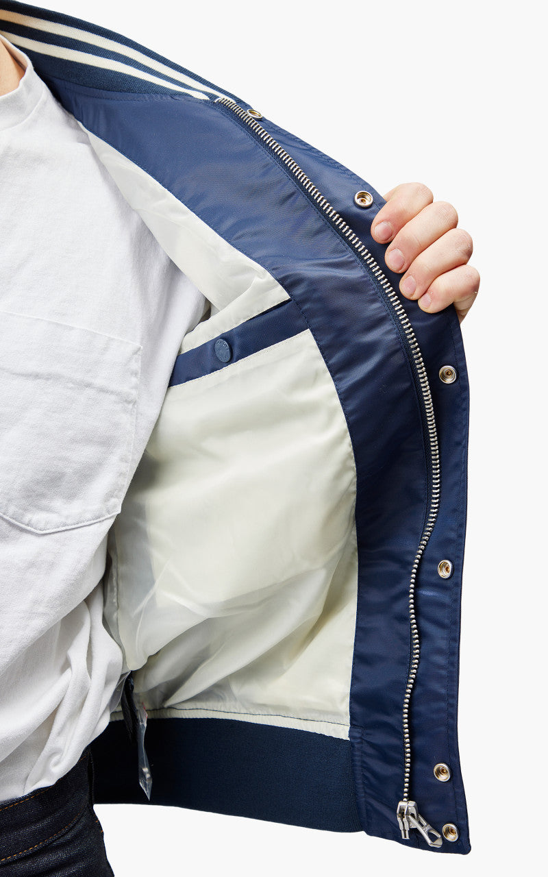 Schott NYC Princeton1 Varsity Jacket Midnight