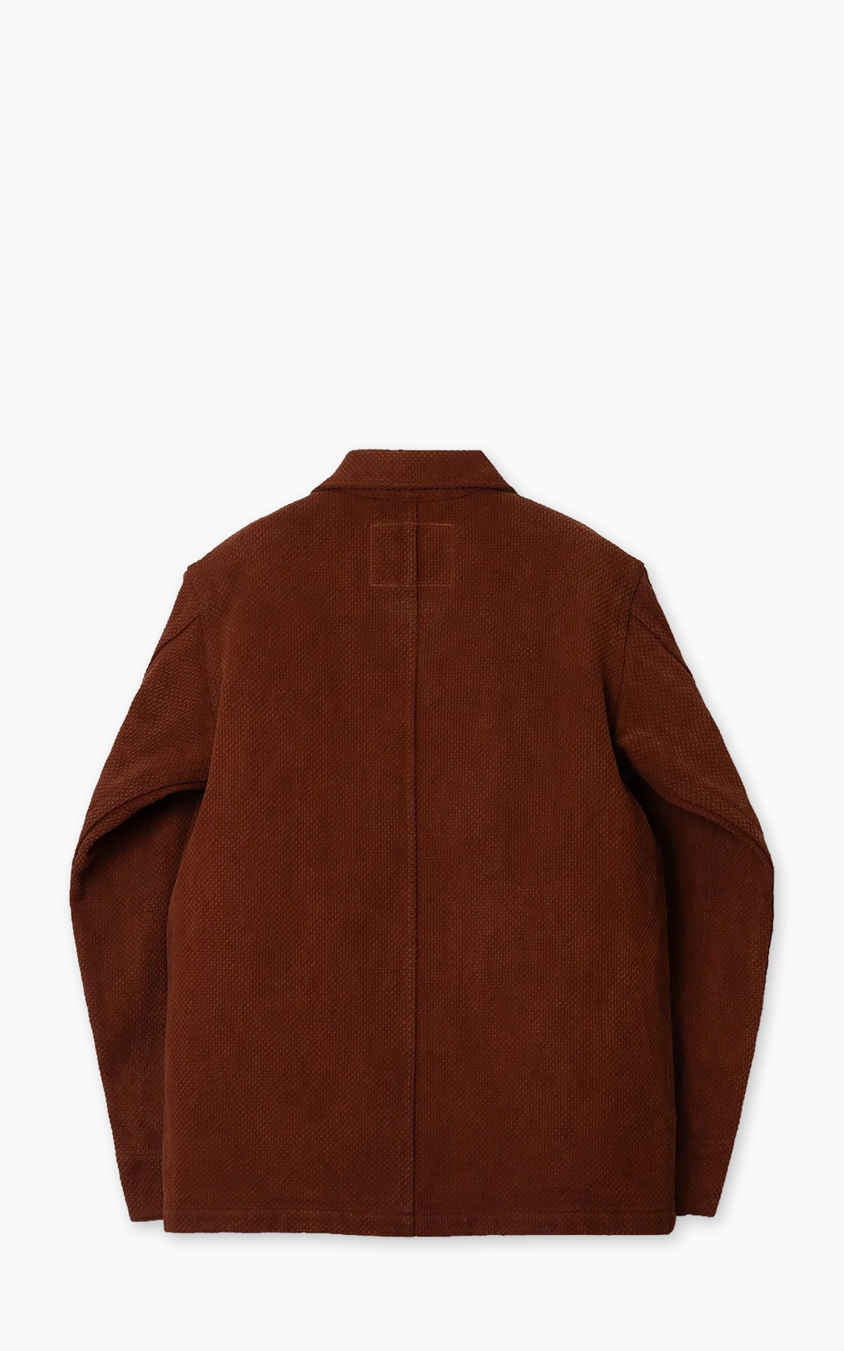 Studio D'Artisan 4632 Amami Oshima Mud-Dyed Sashiko Jacket Brown