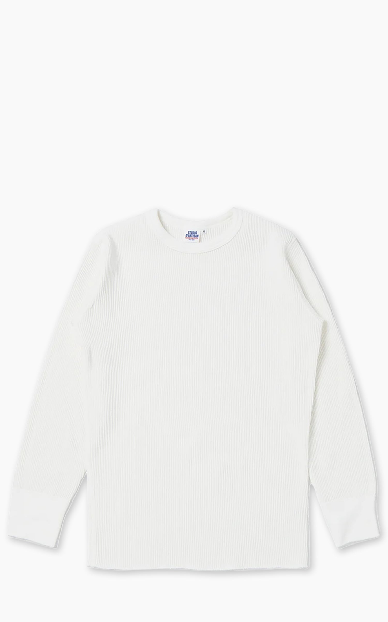 Studio D'Artisan 9936 Heavyweight Thermal Longsleeve White