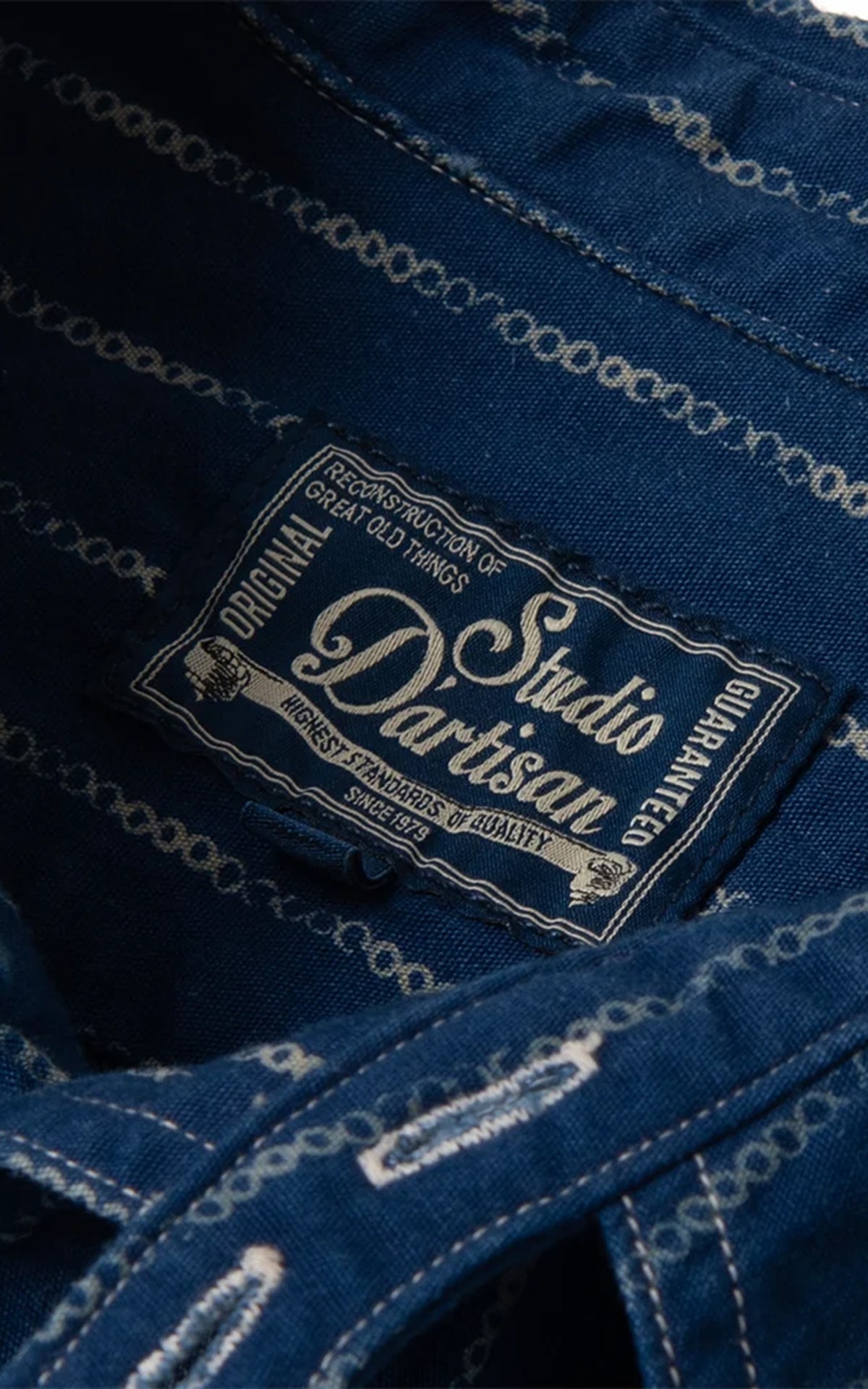 Studio D'Artisan 5748 Ring Wabash Shirt Indigo