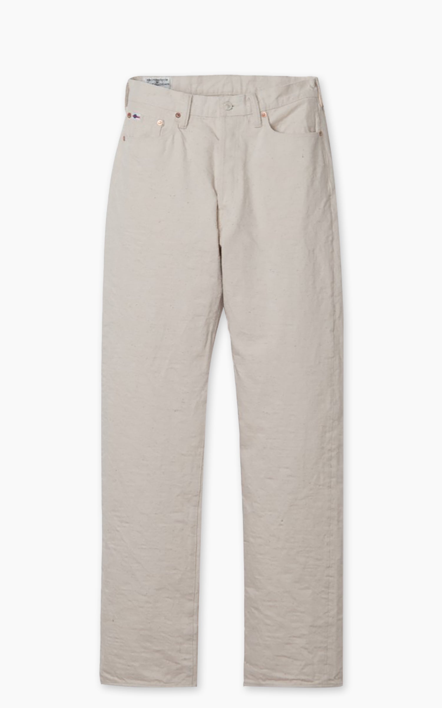 Studio D'Artisan SD-1001E GL3 Regular Straight Selvedge Jeans One Wash Ecru