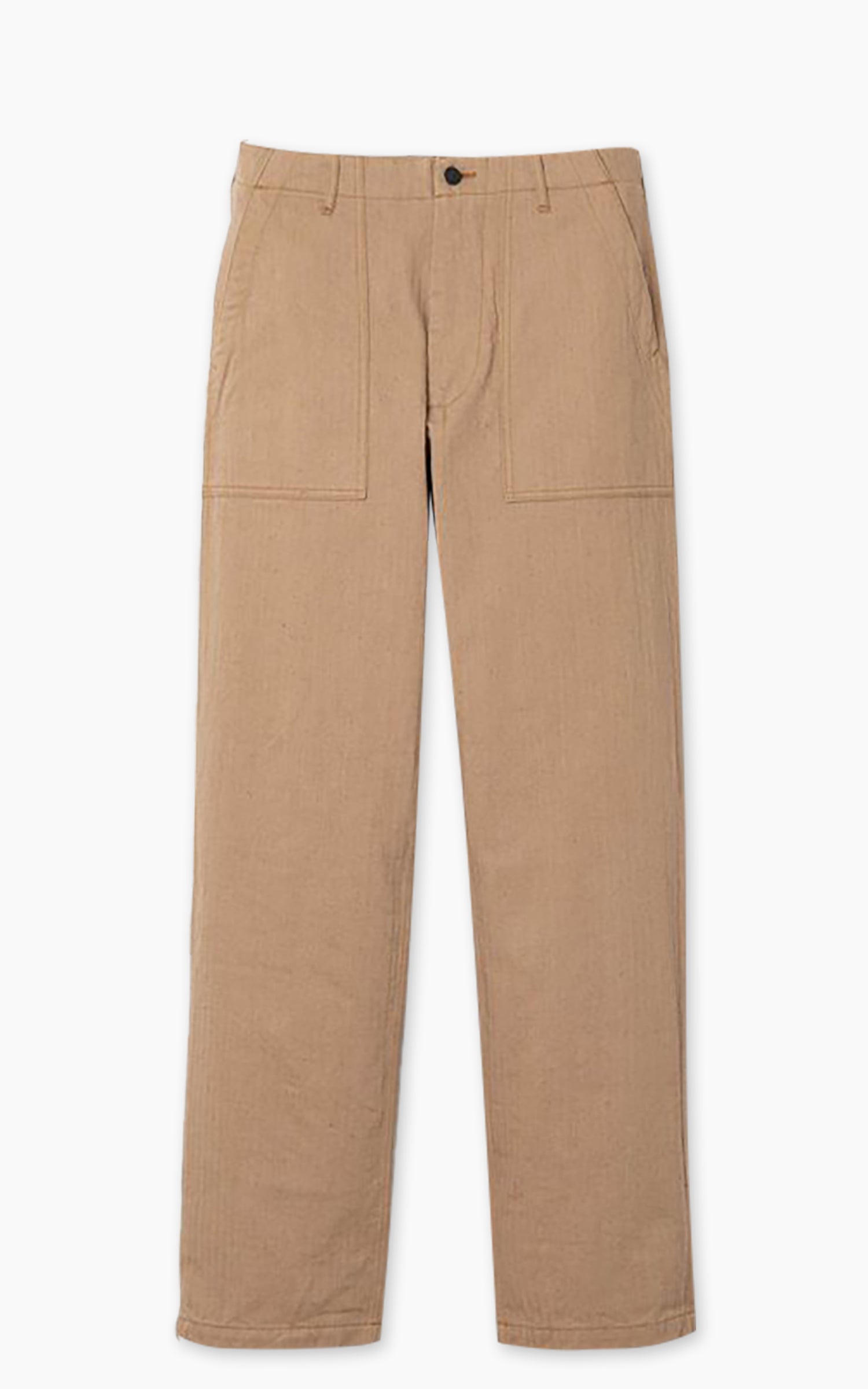 Studio D'Artisan 1917 Fox Cotton Baker Pants Brown