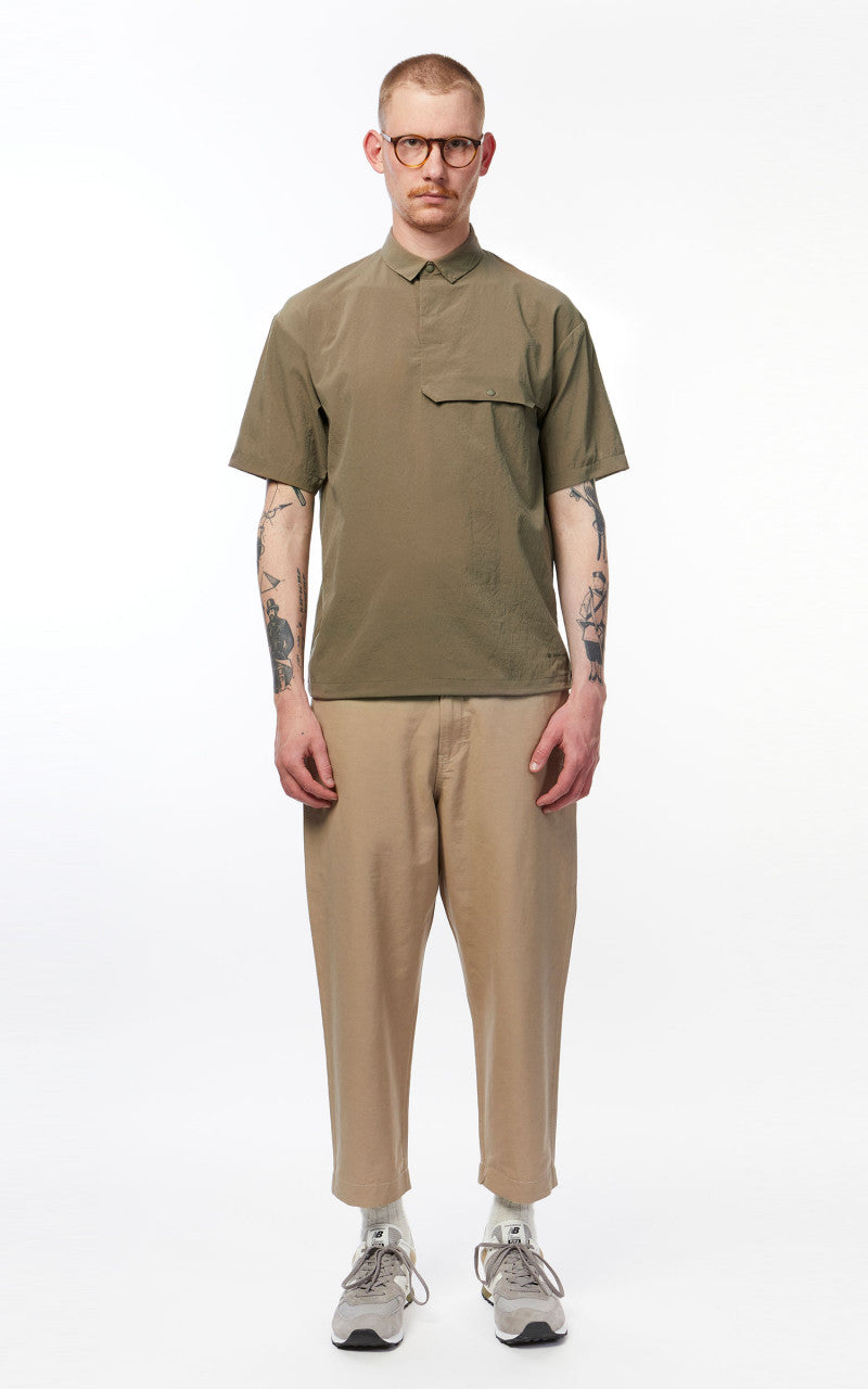 Snow Peak Quick Dry Polo Shirt Brown