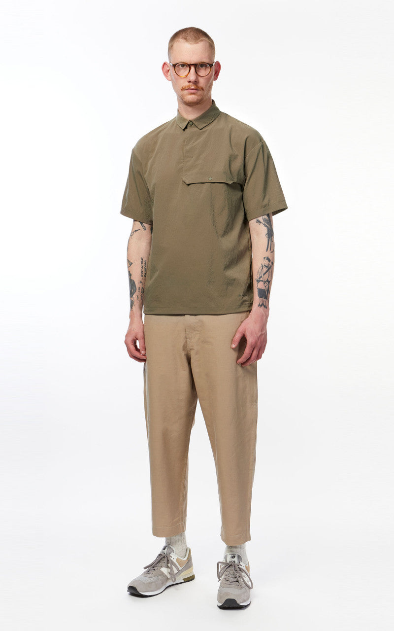 Snow Peak Quick Dry Polo Shirt Brown