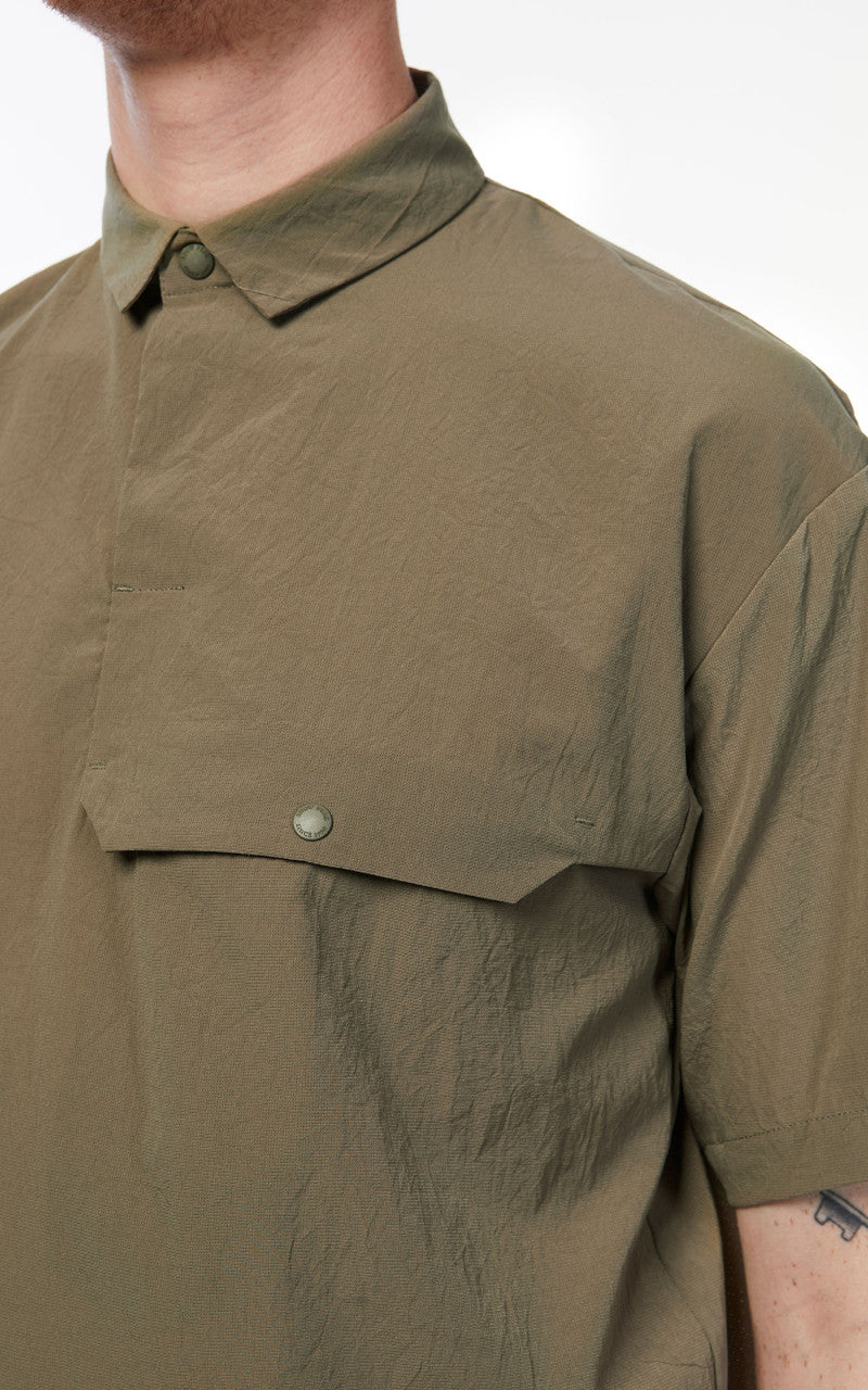 Snow Peak Quick Dry Polo Shirt Brown