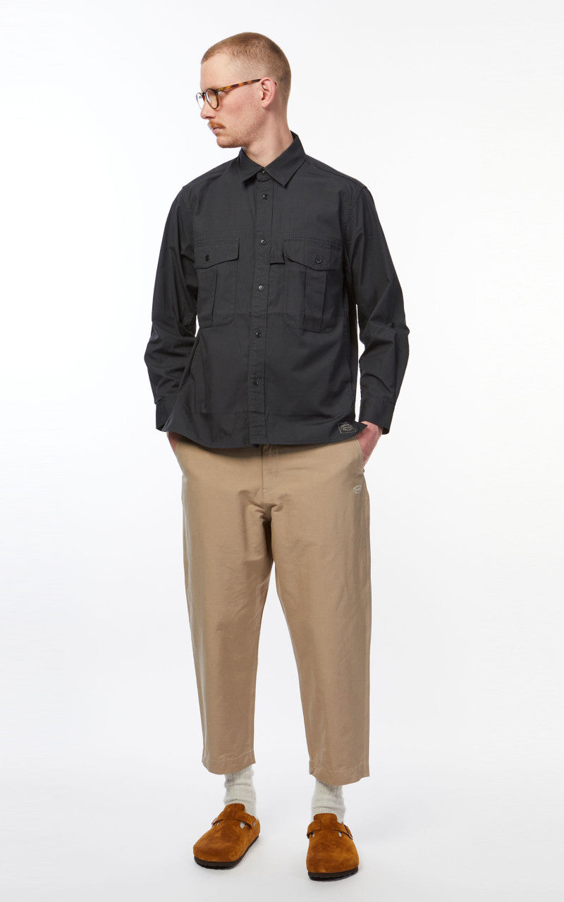 Snow Peak Takibi Light Ripstop Shirt Black