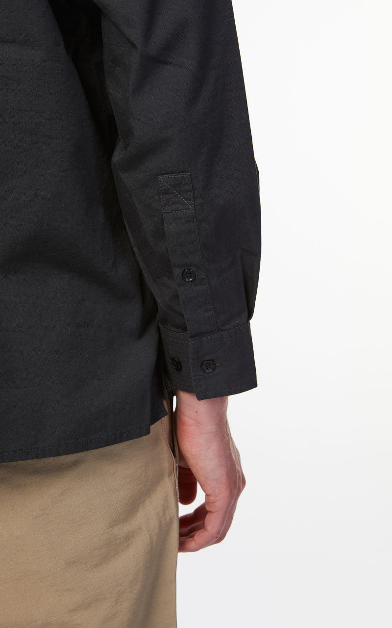 Snow Peak Takibi Light Ripstop Shirt Black