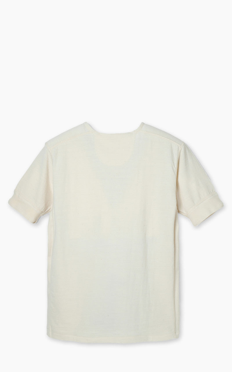 Stevenson Overall Co. SideFlex Loopwheeled Henley Oatmeal