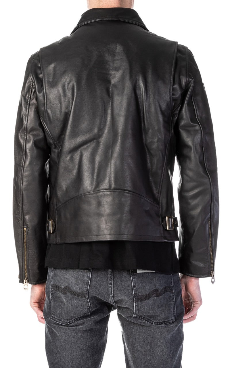 Shangri-La Heritage Varenne Leather Jacket Black