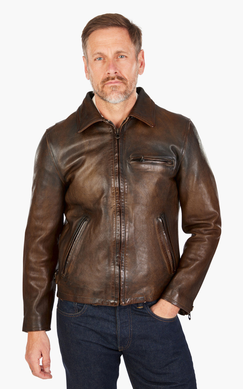 Shangri-La Heritage Varenne Leather Jacket Deserto