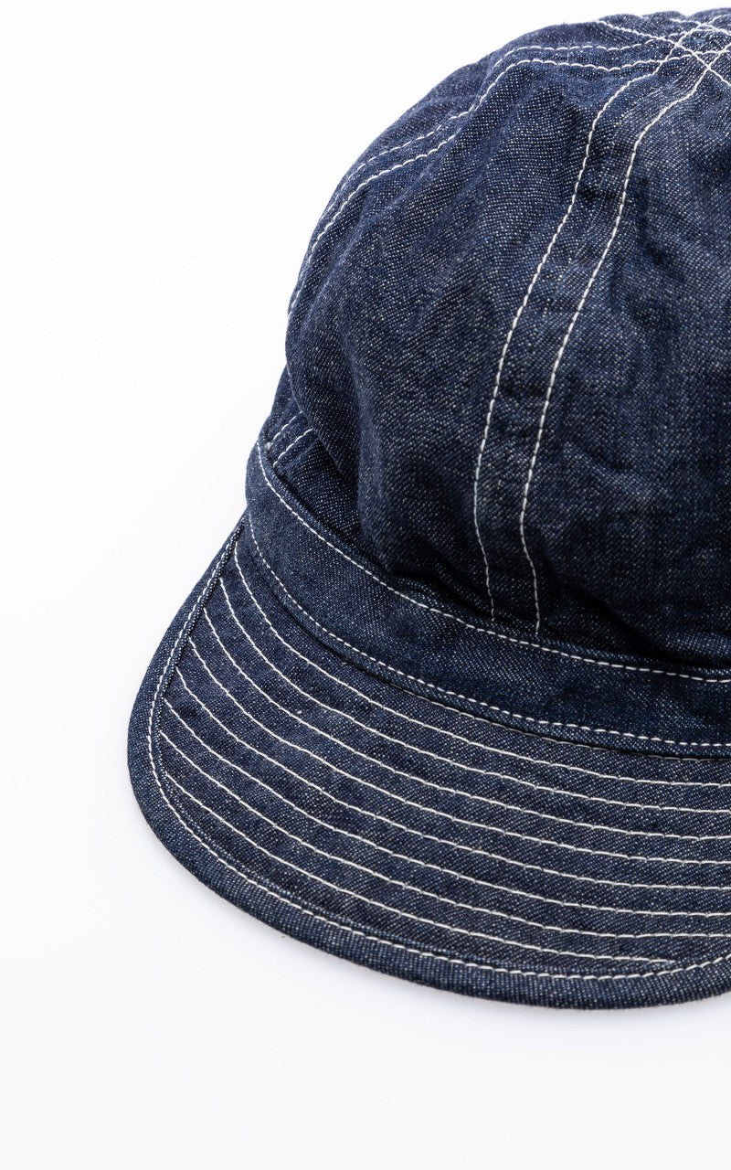 Momotaro Jeans SJ015 Denim Cap Indigo