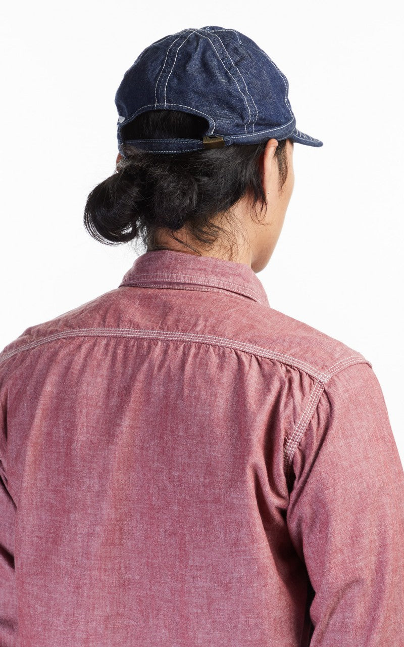 Momotaro Jeans SJ015 Denim Cap Indigo