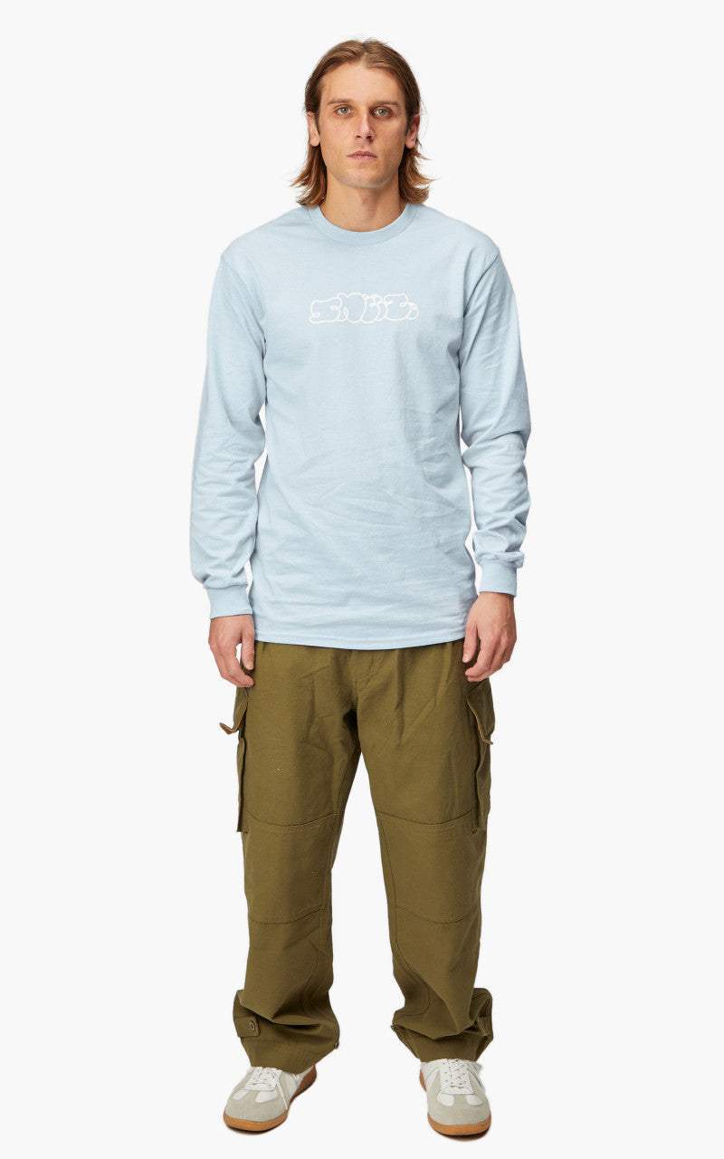 Sneeze Logo Longsleeve Tee Skyblue