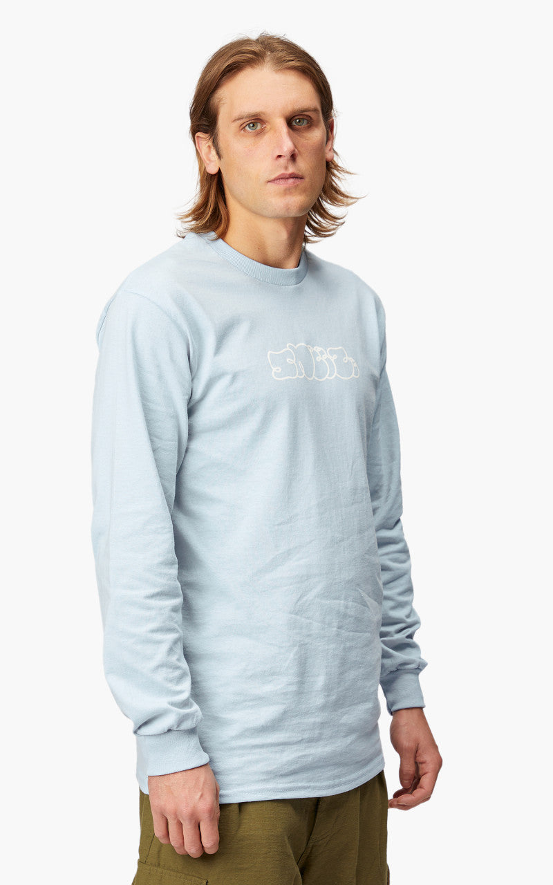 Sneeze Logo Longsleeve Tee Skyblue