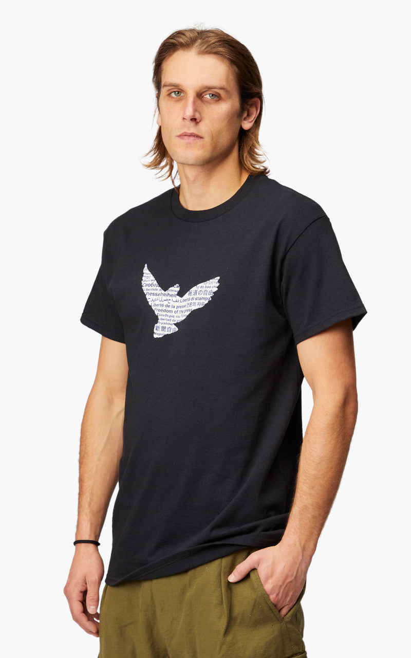 Sneeze Free Press Dove Tee Black