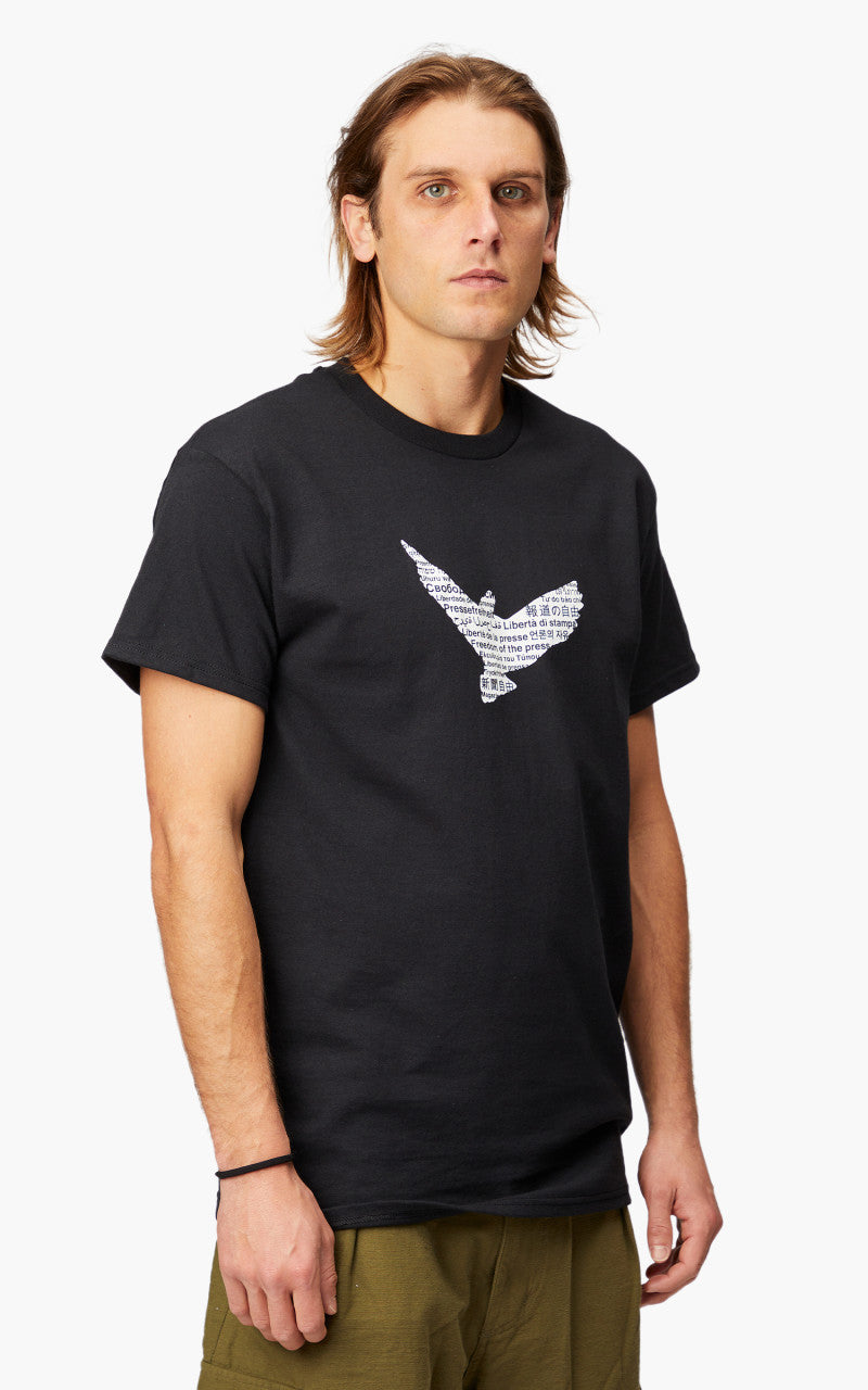 Sneeze Free Press Dove Tee Black