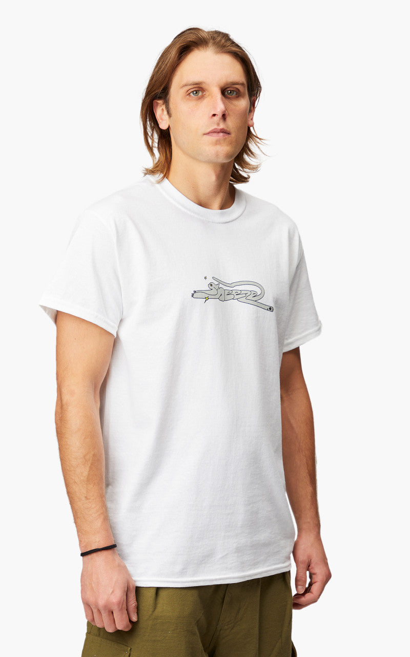 Sneeze Cat Tee White