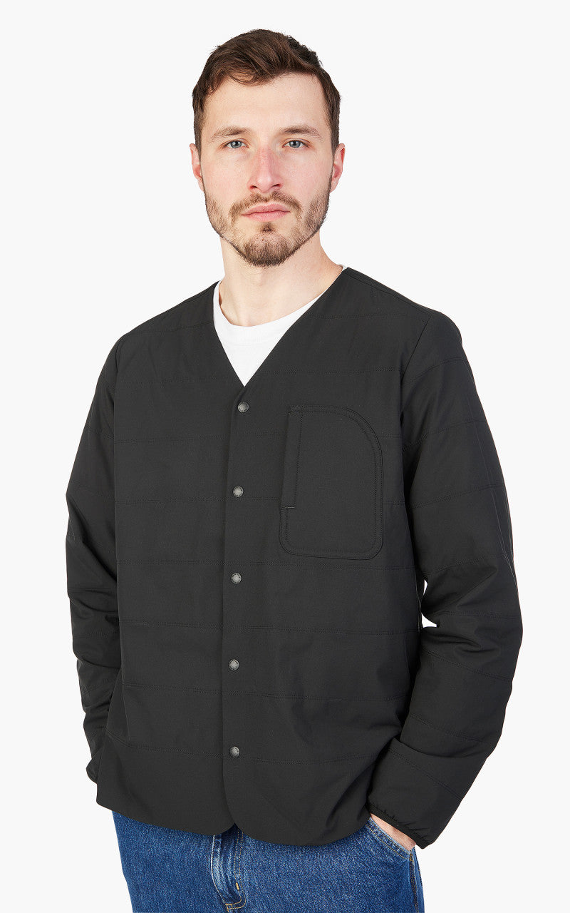 Snow Peak Flexible Insulated Cardigan Black