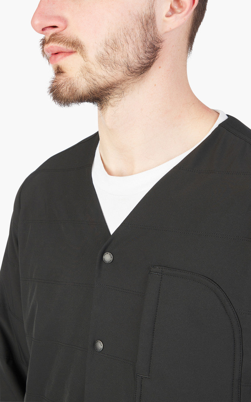 Snow Peak Flexible Insulated Cardigan Black